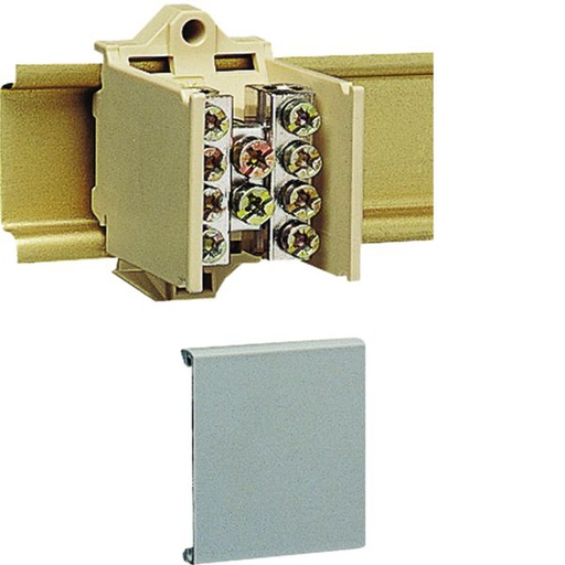 [HAG-K018] Bloc de jonction 125A 1P 2X25 + 4X16 + couvercle de protection K018