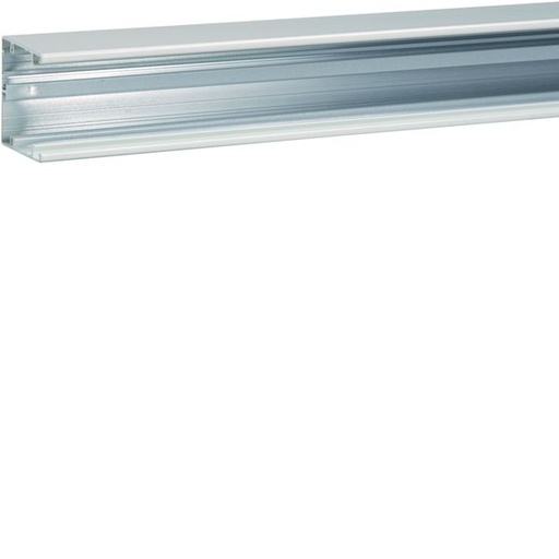 [HAG-GBA5005019016] Socle pour goulotte queraz h54mmxp54mm L200mm 1 compartiment alu RAL9016 Pure GBA5005019016