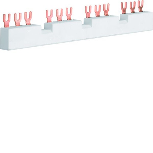 [HAG-KD304M] Barre de pontage 3P 63A à fourche 10mm² 10modules pour 4 disjoncteurs moteur KD304M