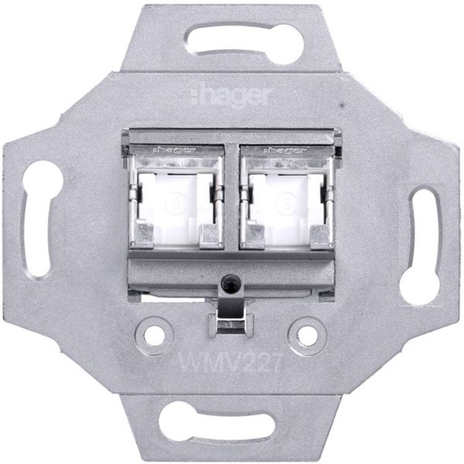 [HAG-WMV227] 1930 RJ45 double Cat 6 STP WMV227
