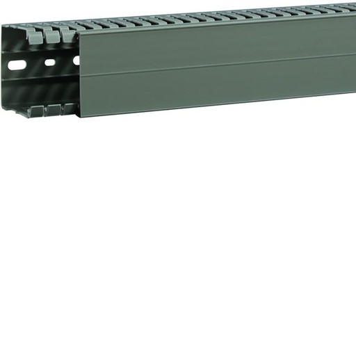 [HAG-BA7A60060] Goulotte de câblage BA7A 60x60mm PVC gris pierre BA7A60060