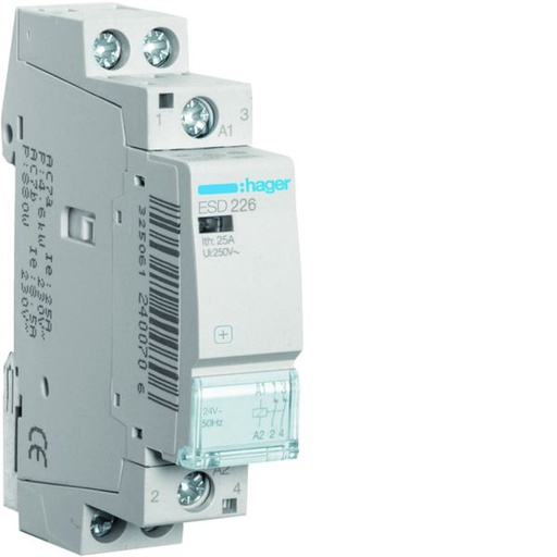 [HAG-ESD226] Contacteur 25A, 2O, 24V ESD226