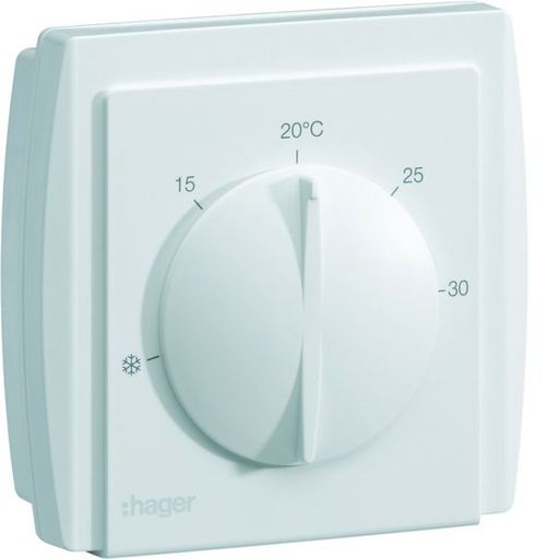 [HAG-54185] Thermostat d'ambiance à membrane multi-tension chauff eau sortie invers 10A 230V 54185