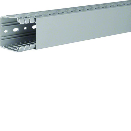 [HAG-BA760060] Goulotte de câblage BA7 60x60mm PVC gris pierre BA760060