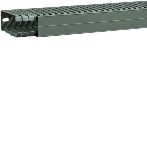 [HAG-BA7A100040] Goulotte de câblage BA7A 100x40mm PVC gris pierre BA7A100040