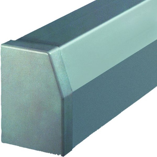 [HAG-RK1107030] Profilé de recouvrement beha-set PVC h 110mm x p 80mm RAL 7030 gris RK1107030