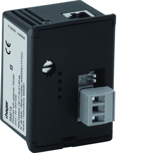 [HAG-SM213] Module de communication ethernet JBUS/MODBUS pour centrale mesure SM103E SM213
