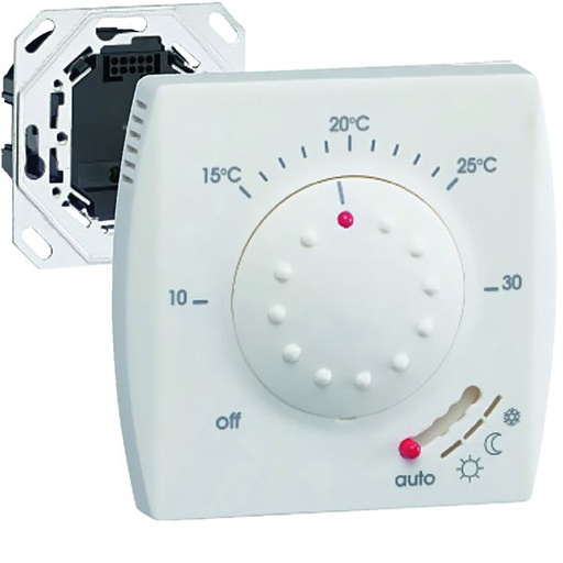 [HAG-25113] Thermostat d ambiance semi-encastré avec entrée fil pilote 25113