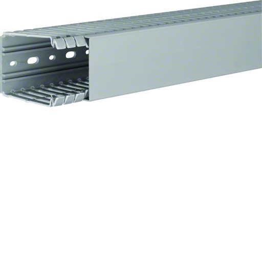 [HAG-BA780060] Goulotte de câblage BA7 80x60mm PVC gris pierre BA780060