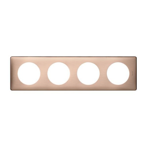 [LEG068994] Plaque Metal 4P Copper legrand 068994