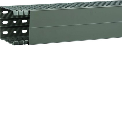 [HAG-BA7A100080] Goulotte de câblage BA7A 100x80mm PVC gris pierre BA7A100080