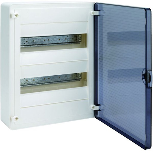 [HAG-VS212TR] Coffret saillie 24 M porte transp. VS212TR