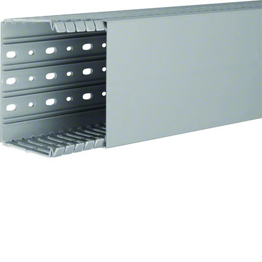 [HAG-BA780120] Goulotte de câblage BA7 80x120mm PVC gris pierre BA780120