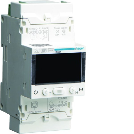 [HAG-HR554] Relais différentiel type B de 0,03 à 3A 4 voies HR554