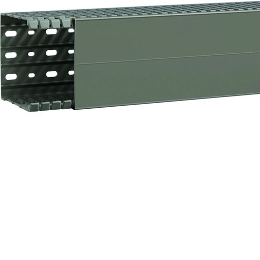 [HAG-BA7A100100] Goulotte de câblage BA7A 100x100mm PVC gris pierre BA7A100100