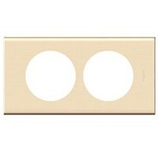 [LEG069218] Plaque 2P 57Mm Erable legrand 069218