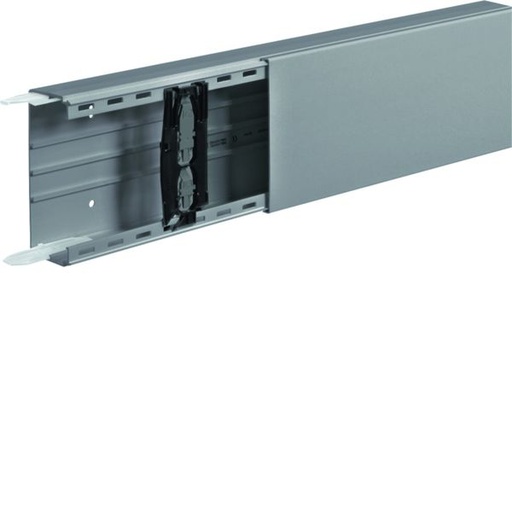 [HAG-LFF6015007030] Goulotte Liféa 60X150 RAL 7030 avec éclis. et 2 agrf./mètre LFF6015007030