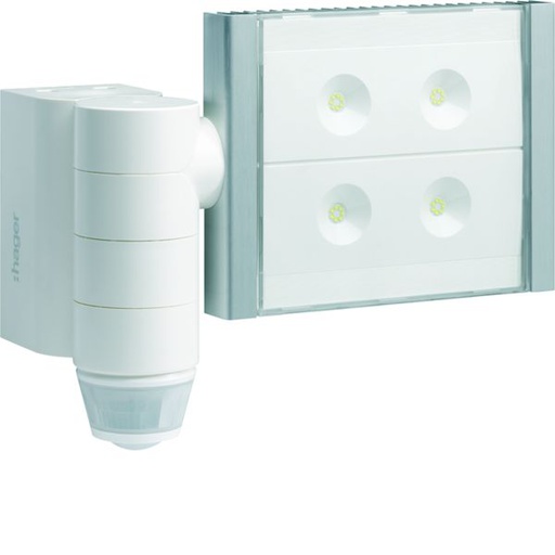 [HAG-TRE600] Projecteur LED avec détecteur infrarouge évolué 220-360° KNX radio quicklink TRE600