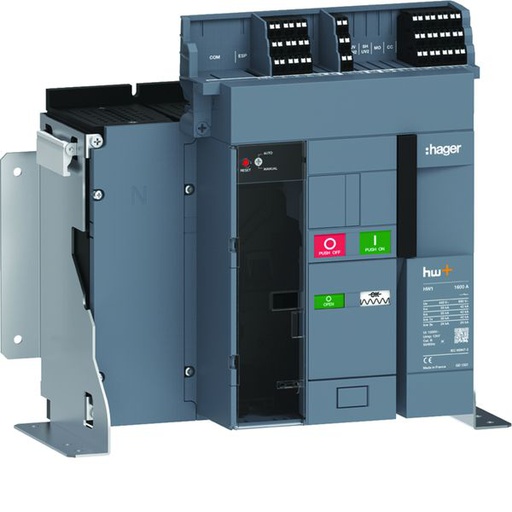 [HAG-HW1M416FE] Disjoncteur Ouvert HW1 55kA 1600A 4P Fixe pour TU sentinel Energy HW1M416FE