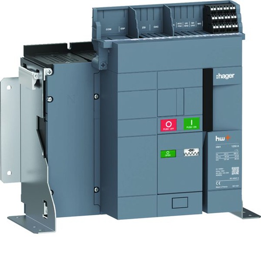 [HAG-HW1W412FS] Interrupteur Ouvert HW1 1250A 4P Fixe HW1W412FS