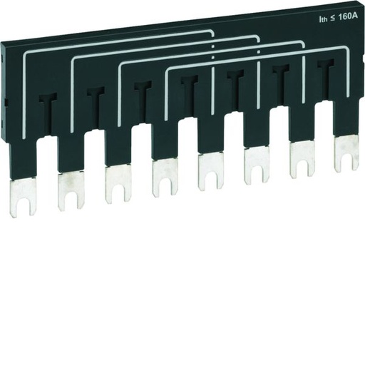 [HAG-HZI401] Barre de pontage 2x4P 160A pour inverseur de source automatique HICxxxA HZI401