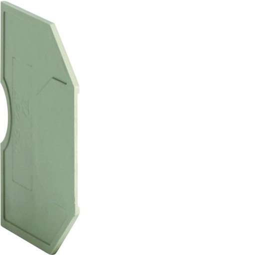 [HAG-KWE01G] Plaque d'extrémité pour KXA02LH - KXA04LH, Couleur: gris KWE01G