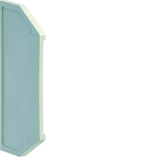 [HAG-KWE04G] Plaque d'extrémité pour KXA10L - KXA16L, Couleur: gris KWE04G