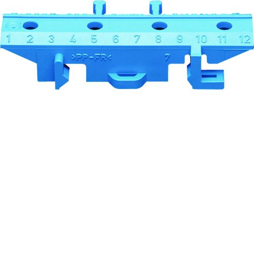 [HAG-KZ012] Socle de montage pour bornes en laiton, Couleur: bleu KZ012