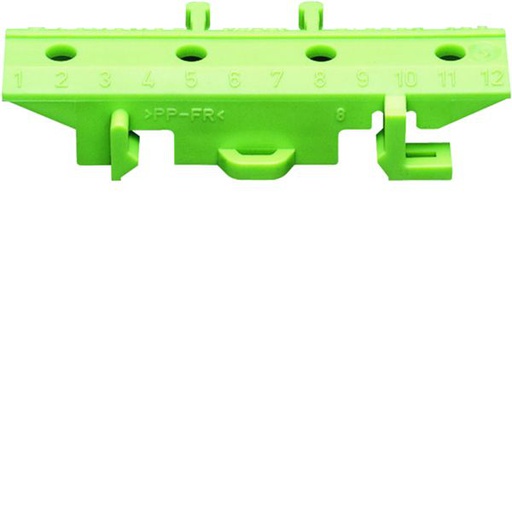 [HAG-KZ013] Socle de montage pour bornes en laiton, Couleur: vert KZ013