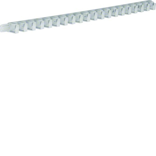 [HAG-L2212] Goulotte de câblage flexible autocollante sans halogène 10mm L=250mm Gris clair L2212