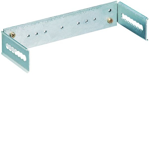 [HAG-UZ01D1] Traverse uniserselle N percée taraudée M5 au pas de 25mm Univers p rails DIN 1tr UZ01D1