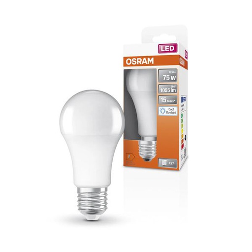 [OSR023187] OSRAM LED STAR CLASSIC A 10W 865 Givré E27 230V