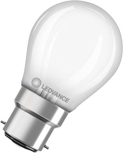 [OSR468315] LEDV LED CLP P 3.4W 827 Dépoli B22d 470lm 2700K 300° IRC80