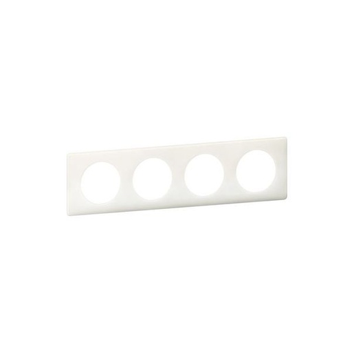 [LEG098899] Plaque 4P Blanc Yesterday legrand 098899