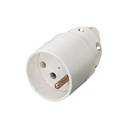 Fiche femelle 16a+t noir eclips -21350 elec