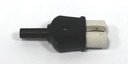Connecteur Bip. +T Noir haute temperature