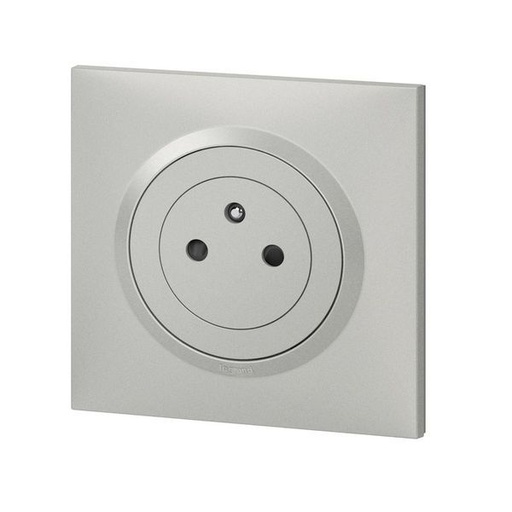 [LEG095045] Dooxie Prise De Courant Surface Avec Terre Aluminium Complet - Leg-095045