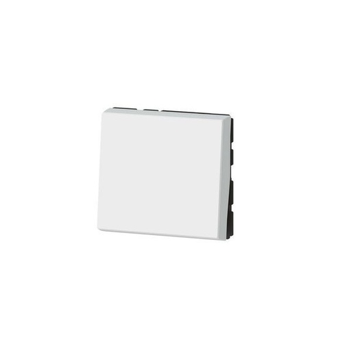 [LEG099411] Mosaic Poussoir 6A 2 Modules Composable Blanc legrand 099411
