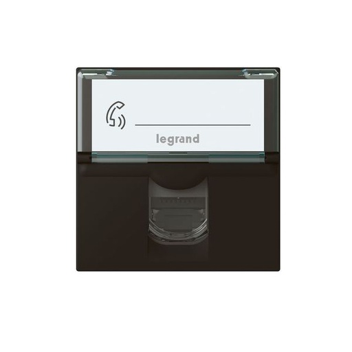 [LEG099453] Mosaic Prise Rj45 Full Media Cat 6 Stp Composable Noir Mat legrand 099453