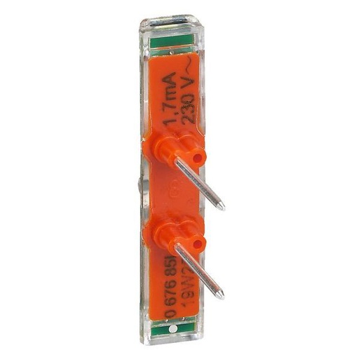 [LEG099491] Mosaic Easy Led Voyant Temoin 230V Repere Orange legrand 099491