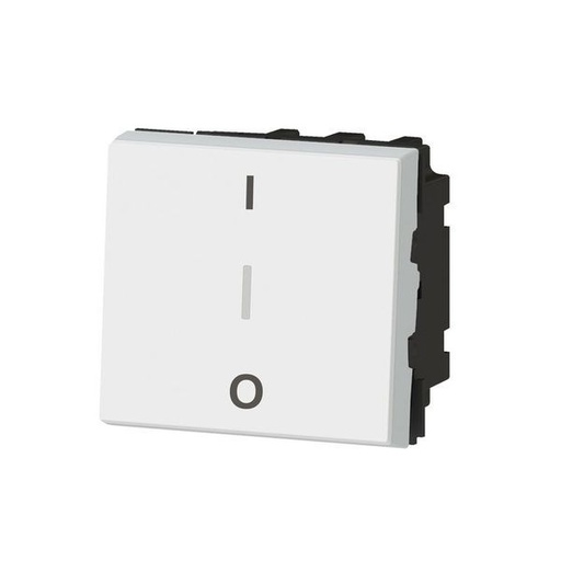 [LEG077050L] Interrupteur 20A 2 Modules Bipolaire Easyled Blanc legrand 077050L