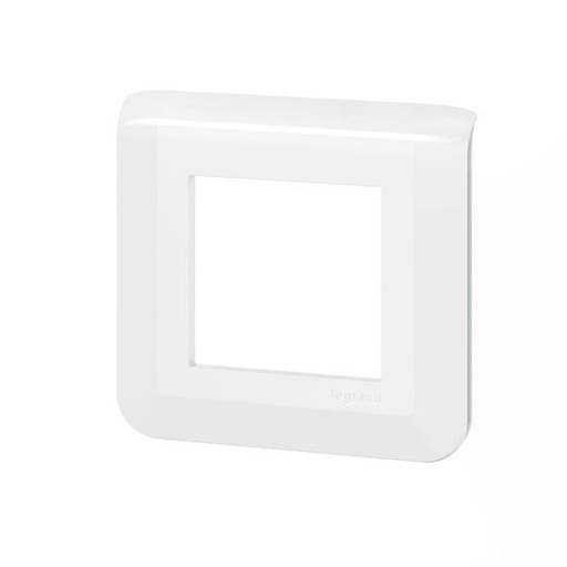 [LEG078802L] Plaque De Finition Mosaic Pour 2 Modules Blanc legrand 078802L