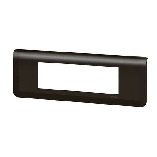 [LEG079056L] Plaque 6 Modules Noir Mat legrand 079056L