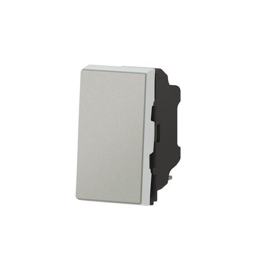 [LEG079230L] Poussoir 6A 1 Module Alu legrand 079230L