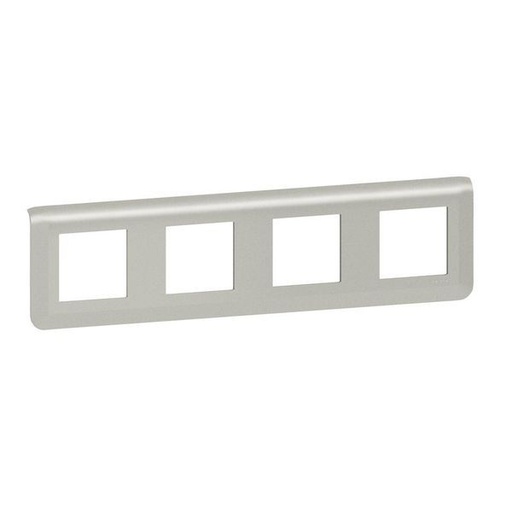 [LEG079308L] Plaque 4X2 Modules Alu legrand 079308L