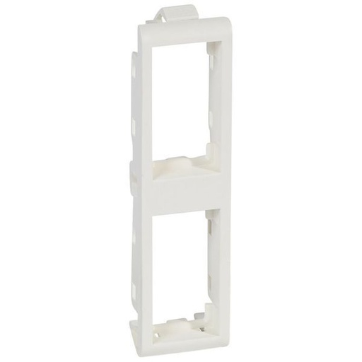 [LEG080292] Supports Parois Minces 2X1 Modules legrand 080292