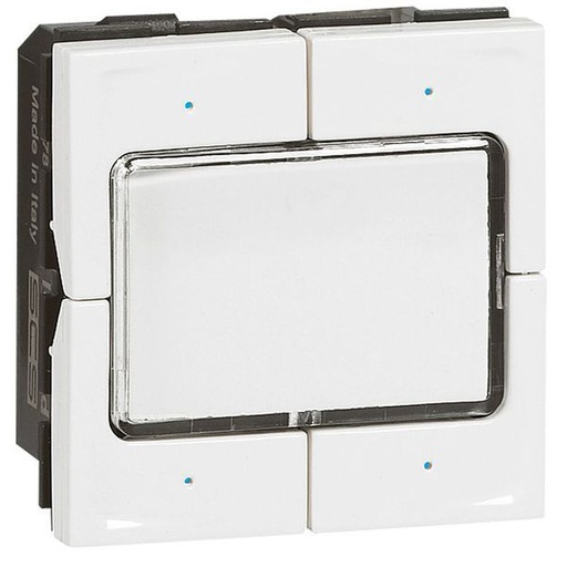 [LEG078491] Cde Knx Mosaic 4 Touches legrand 078491