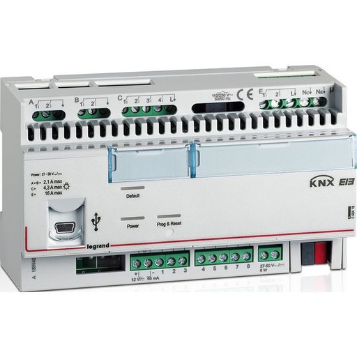[LEG048418] Contrôleur Modulaire Bus/Knx Multi-Applications 8 Entrées/ legrand 048418