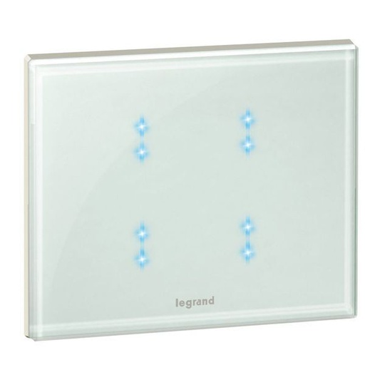 [LEG067572] Commande Knx Tactile 2 Modules Blanc legrand 067572