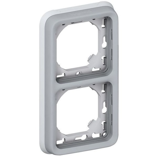 [LEG069685] Support Plaque 2 Postes Verticaux Plexo Composable Ip55 Gr legrand 069685